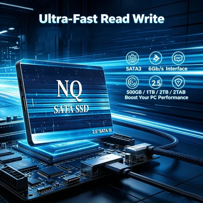 NQ 2.5 Inch SATA III SSD 500GB - đánh giá và giá Ssd 500Gb