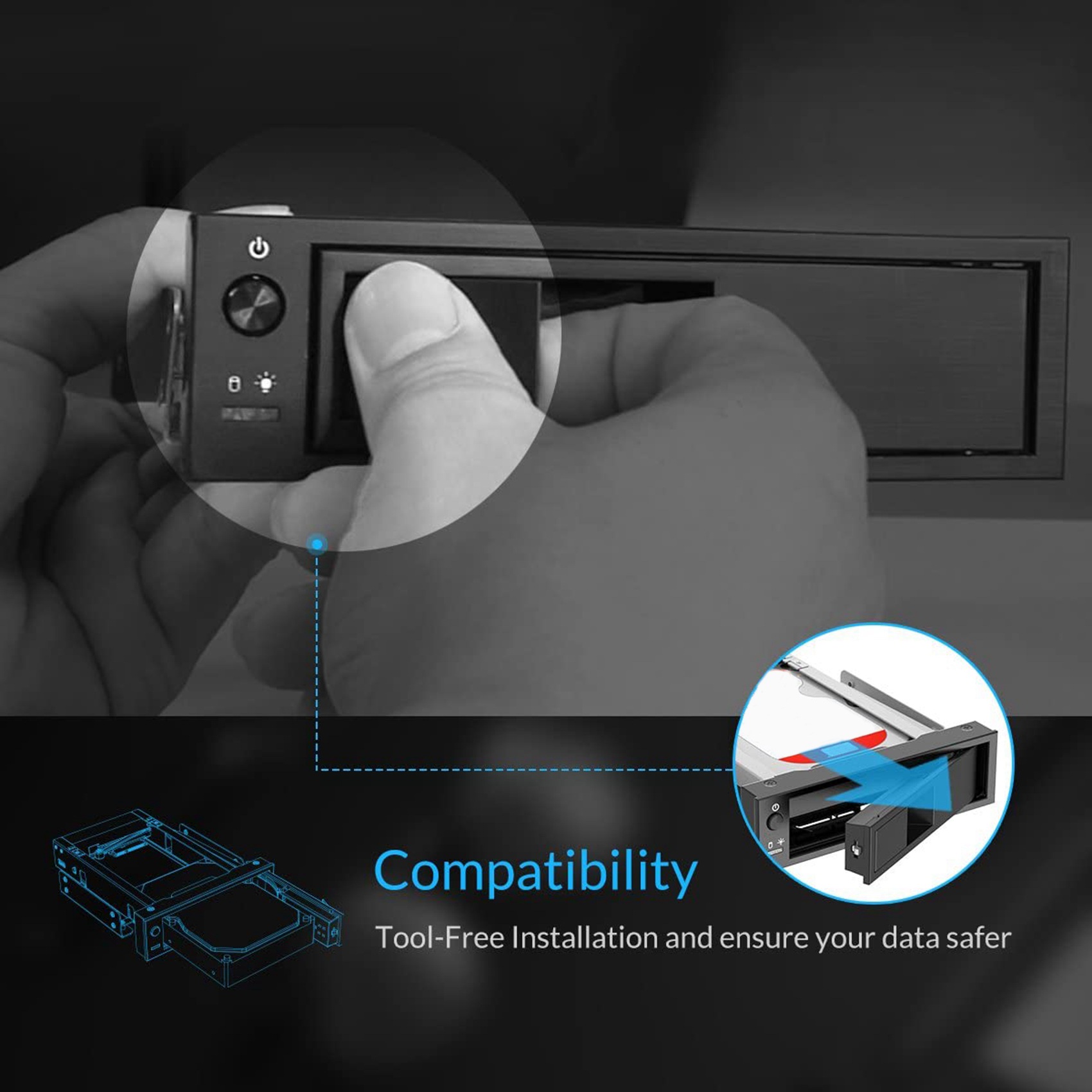 【DT56】1106SS 5.25 Trayless Hot - đánh giá và giá Ssd Hard Drive