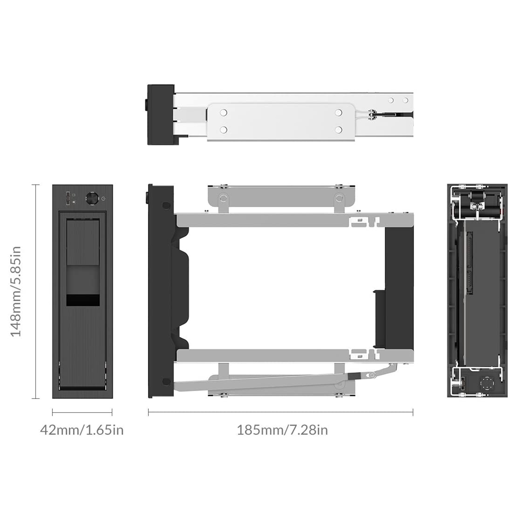 【DT56】1106SS 5.25 Trayless Hot - đánh giá và giá Ssd Hard Drive