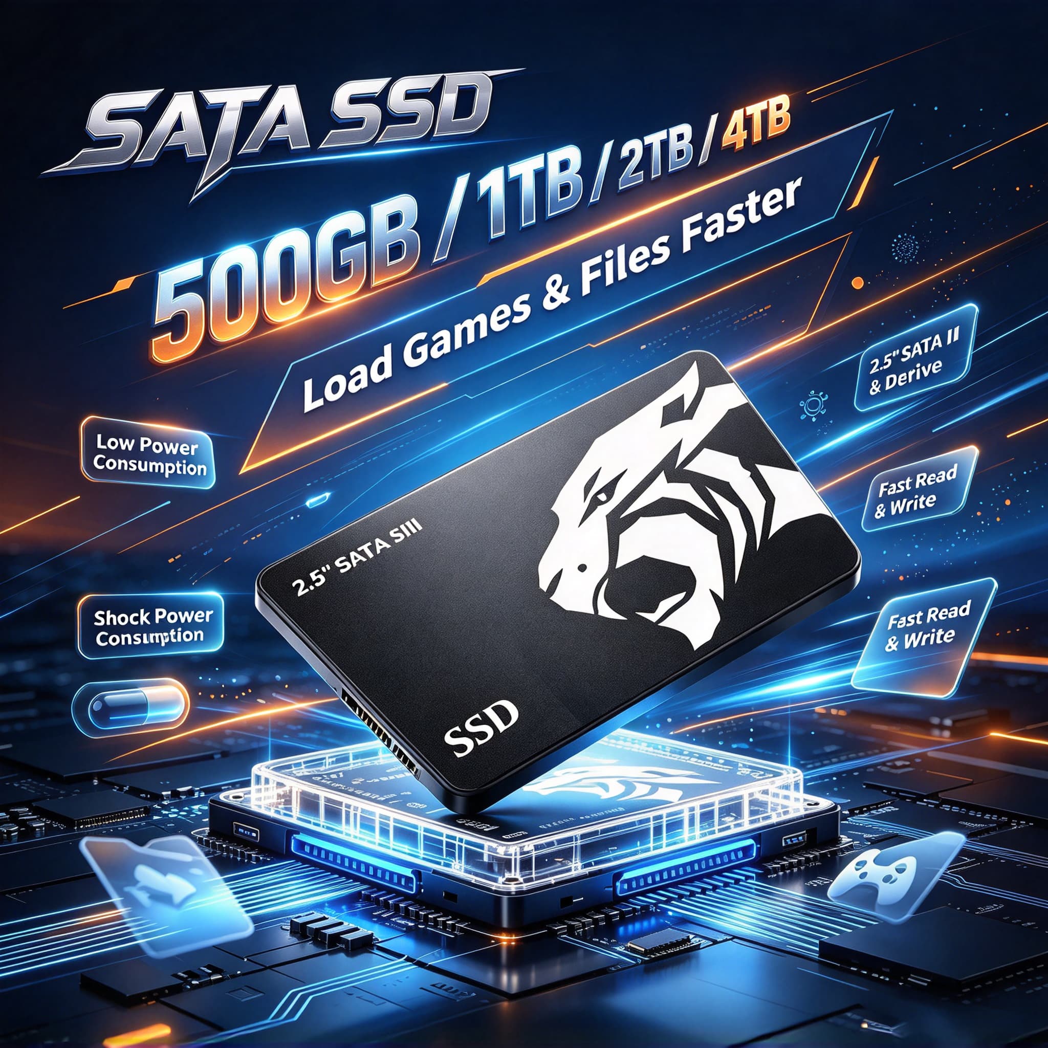 2.5 Inch SATA III SSD 500GB 1T - đánh giá và giá Ssd 500Gb