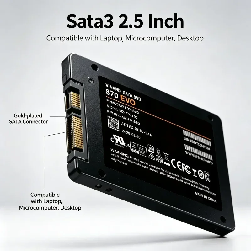 2.5Inch SATA3 870EVO SSD 500GB - đánh giá và giá Ssd 500Gb