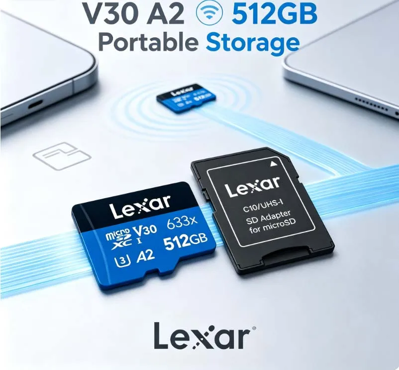 Lexar BLUE Series 633x High Sp - đánh giá và giá Memory Card Ssd