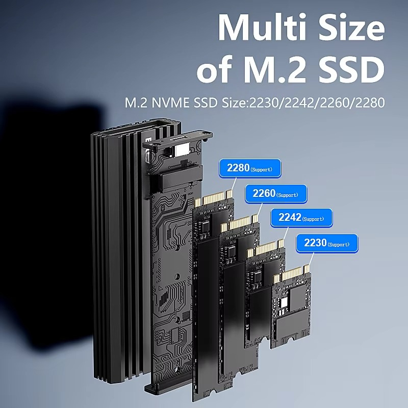EE1 Aluminum M.2 NVME PCIE Ext - đánh giá và giá M.2 Ssd
