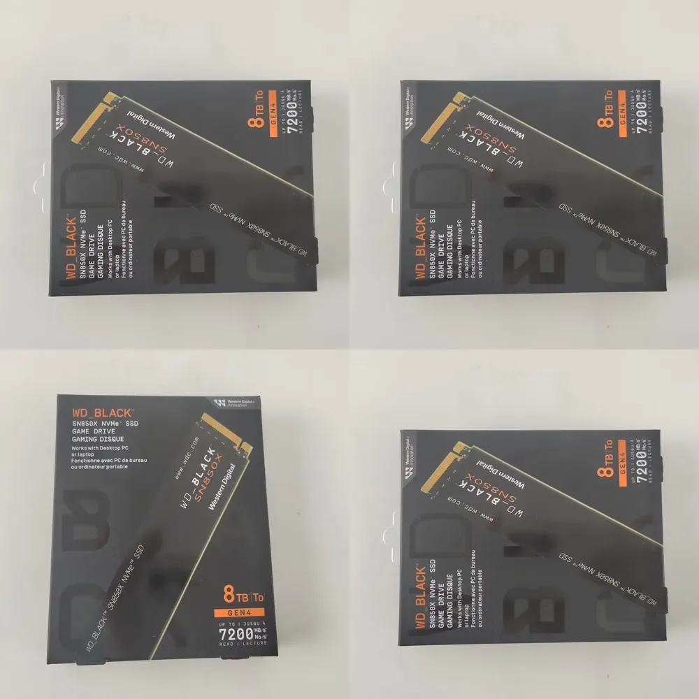 New WD_BLACK SN850X 8TB NVMe S - đánh giá và giá M.2 Ssd