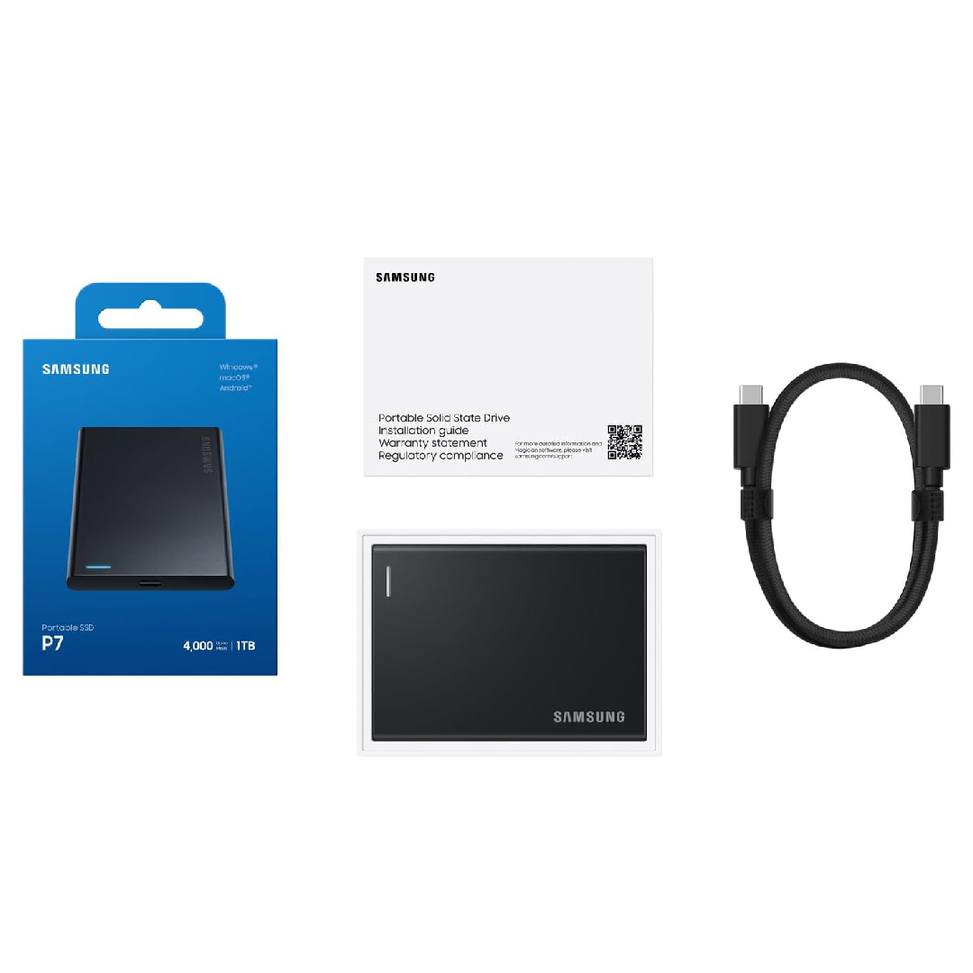 Original Samsung P7 Portable S - đánh giá và giá Samsung Ssd
