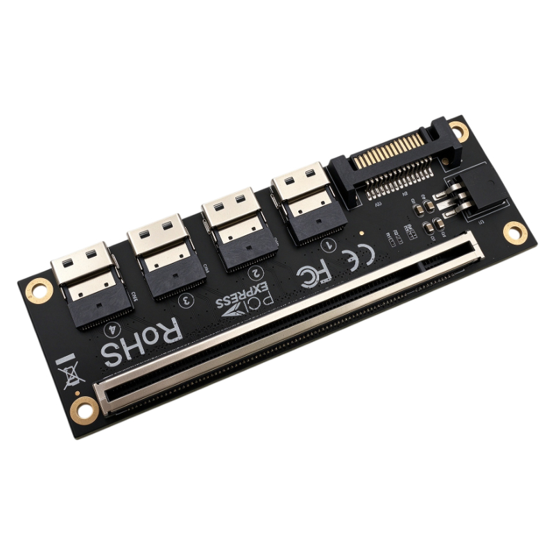 PCIe 4.0 X16 to 4 Ports SFF-86 - đánh giá và giá Memory Card Ssd